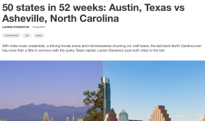 Highlife.com, Austin vs Asheville