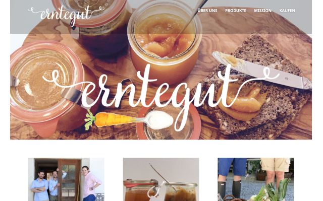 Erntegut, design, consultation and photography